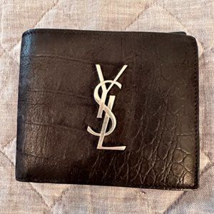 Yves Saint Laurent Black Wallet